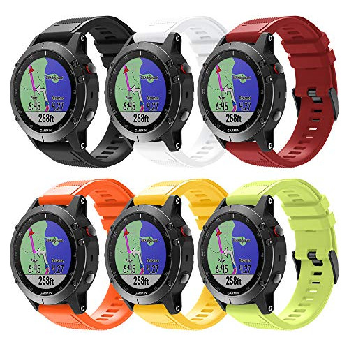 Fenix ??fenix ??banda 5 De 6 Bandas Compatible Garmin F...