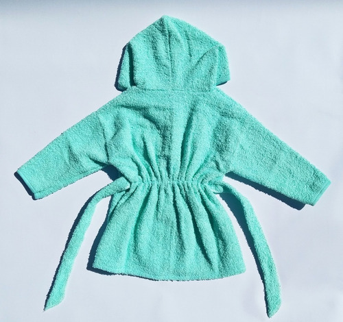 Salida De Baño / Bata Bebes Toalla Varios Colores T/1-4