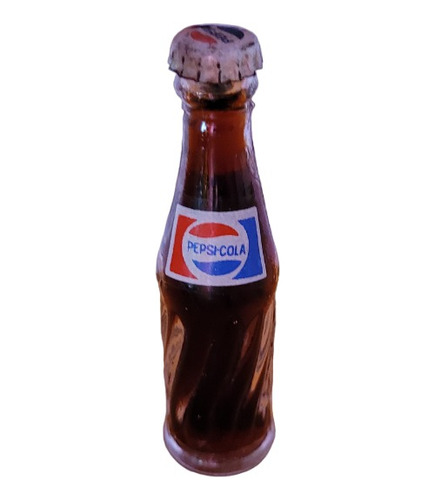 Botella Mini Coleccionable De Pepsi Antigua 