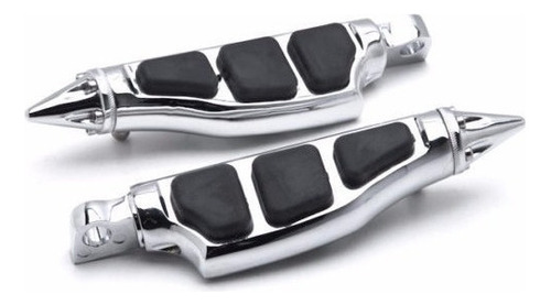 Peatones Stiletto Cromados For Harley Davidson