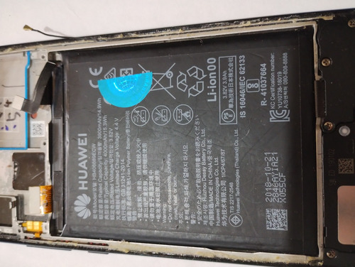 Flex Bateria Original De Equipo Huawei Y9 2019 Jkm-lx3