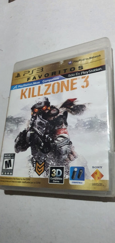 Kill Zone 3 Ps3 Playstation 