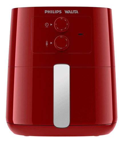 Fritadeira Airfryer Philips Walita Vermelha 4,1l 1400w 110v
