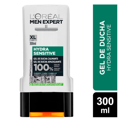 Gel De Ducha Hydra Sensitive Para Hombre L'oréal Men Expert