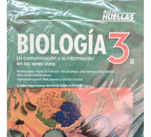 Biologia 3 La Comunicacion Y La Inform Nuevo Huellas Estrada