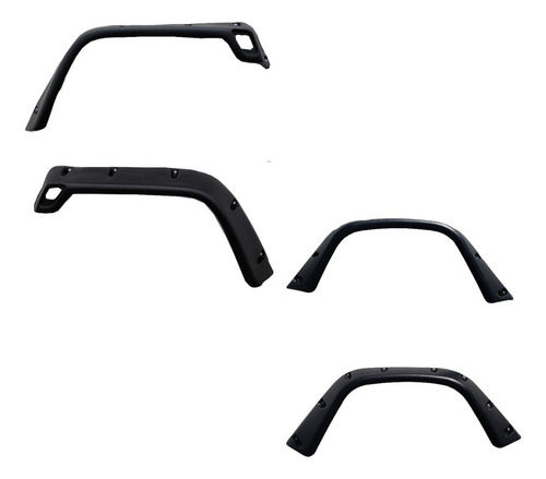 Kit Cantoneras Jeep Tj Wrangler 96-2006 Bushwacker Tornillos