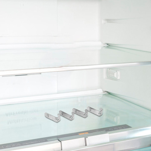 4 Clips De Soporte Para Estantes Refrigeradores Y Congelador