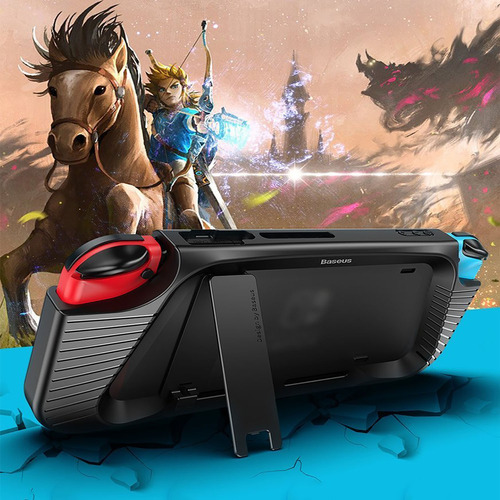 Imagen 3 de 8 de Funda Nintendo Switch Baseus Proteccion Contra Golpes Caídas