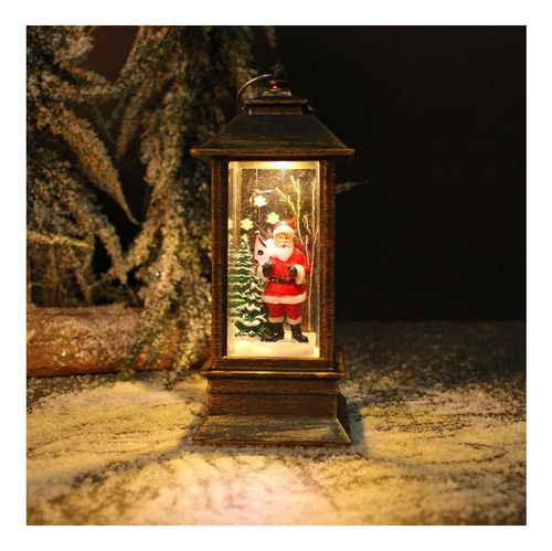 Luces De Navidad Linterna De Vela Con Luz Led, Faro De Noche