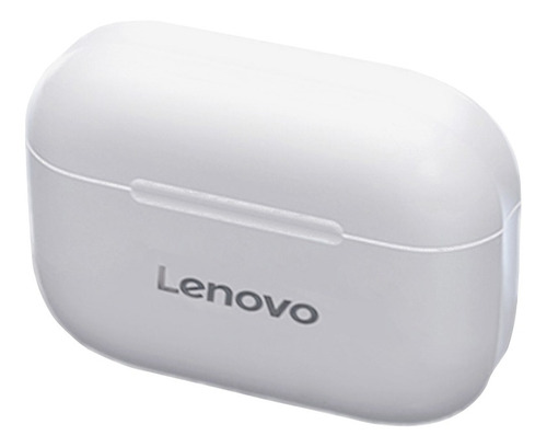 Imagen 3 de 4 de Auriculares In-ear Inalámbricos Lenovo Lp40 Blanco Ade