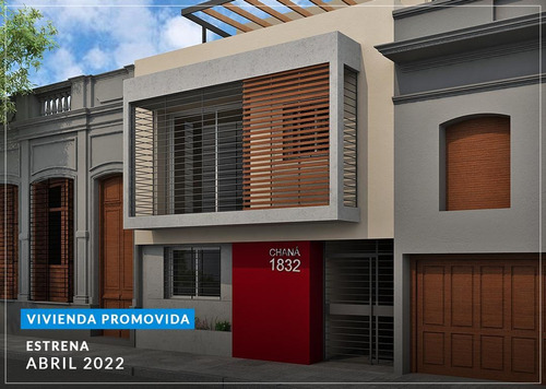 Imagen 12 de 15 de Chaná 1832 | Venta Apartamento 2 Dormitorios A Estrenar En Cordón Sur | Con Patio, Estufa Y Parrillero | Inversión Vivienda Promovida | En Obra - Estrena Abril 2022