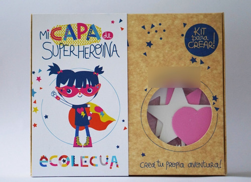 Imagen 2 de 3 de Mi Disfraz De Superheroína Kit Para Crear Arte Infantil