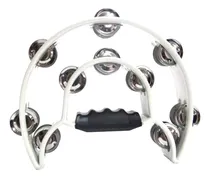 Comprar Pandero Media Luna Doble Blanco Instrumentos Musicales