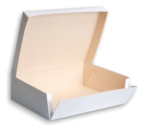 Caja Xg 34,5x26x10cm (x 50u.) Desayunos Sandwiches Blanqueria  - Bauletto