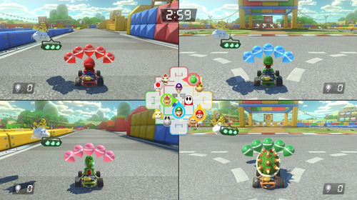 Conmutador físico de Mario Kart 8 Deluxe Edition