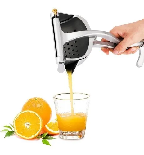 Exprimidor Saca Jugo Manual Met lico Frutas Naranja Cuotas sin