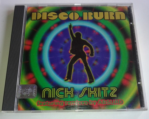 Nick Skitz Disco Burn Cd Single Raro 1998 C/ 5 Versiones