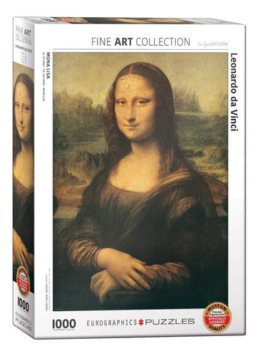 Rompecabezas De La Mona Lisa 100 Eurographics De Leonardo Da