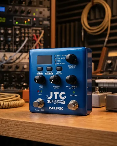 Pedal Nux Jtc Drum E Loop De Loop E Bateria Eletrônica Ndl5