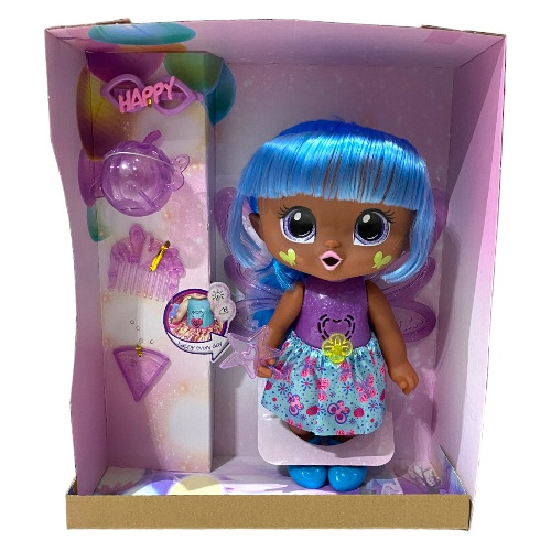 Boneca Baby Love Fada Gigi Glimmer Com Som E Acessórios