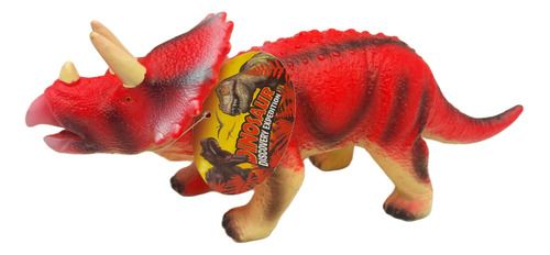 Triceratops Dinosaurio Con Rugido Y Luces Coleccion 