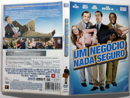 Dvd Um Negócio Nada Seguro Ed Helms Cedar Rapids