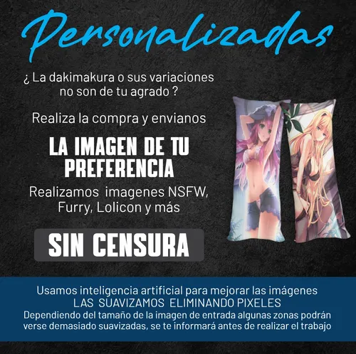 Dakimakura Premium 100 X 35 Anime Waifu Frieren Relleno