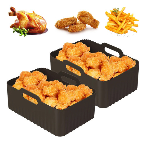 Wd Tapetes De Silicone Para Fritadeira Dupla Ninja Foodi,