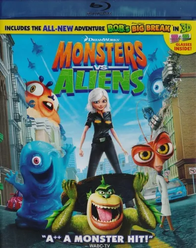 Monstruos Versus Alien Pelicula Completa En Español Latino Monstruos Vs Aliens Jacqueline Bracamontes Pelicula Blu-ray | MercadoLibre