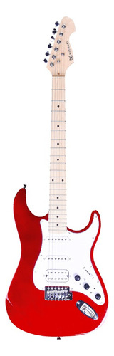 Guitarra Stratocaster Michael Gms250 Metallic Red C/efeitos