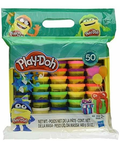 Modelo De Play-doh Compuesto 50- Valor Pack Caso De Fs1zw