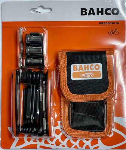 Imagen 6 de 10 de Bahco Kit P/ Bici Multiherramienta 17 Estuche Bke850901n