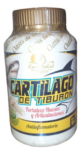 Cartílago De Tiburón X 100 Cáp De 500mg Articulaciones 