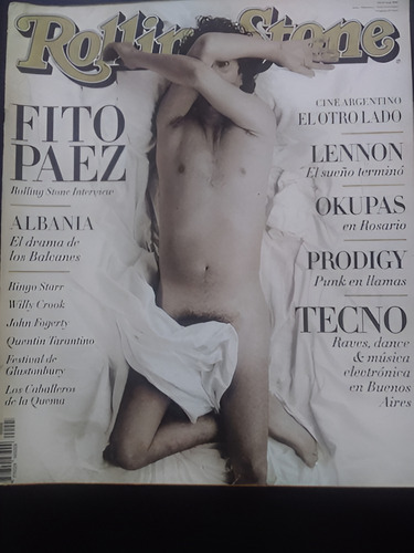 Rolling Stone Enero 99 Fito Paez- Prodigy- Lennon- Okupas (Usado)