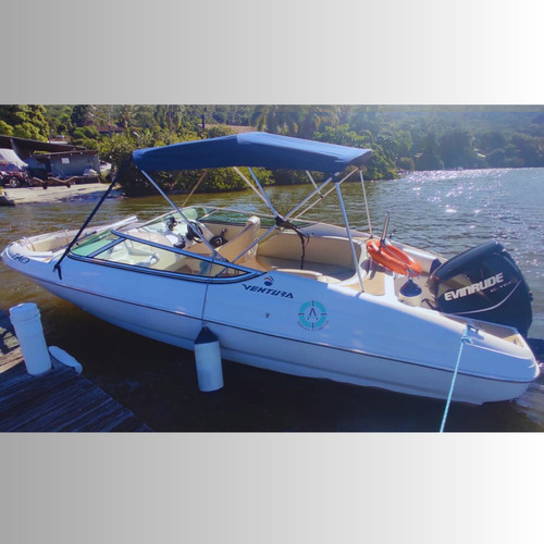 Lancha Ventura 230 Ano 2012 01 X Evinrude E-tec 175hp -290h