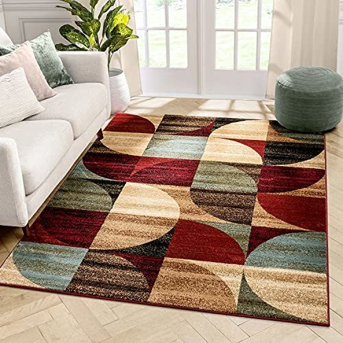 Well Woven Barclay Bowery Art Deco - Alfombra Geométrica Mod