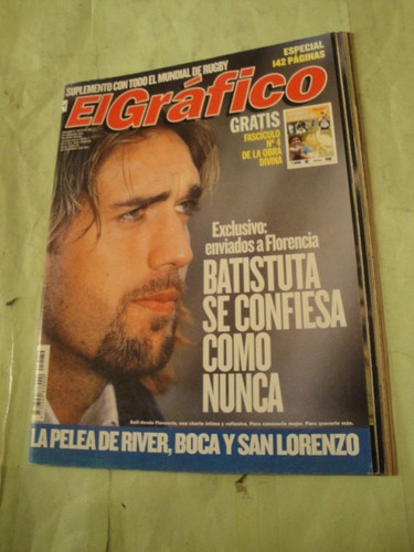 El Grafico 4179 Boca River Estudiantes Lp Batistuta