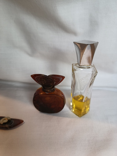 X2 Frascos Perfume Miniatura Vintage Carven Cachet