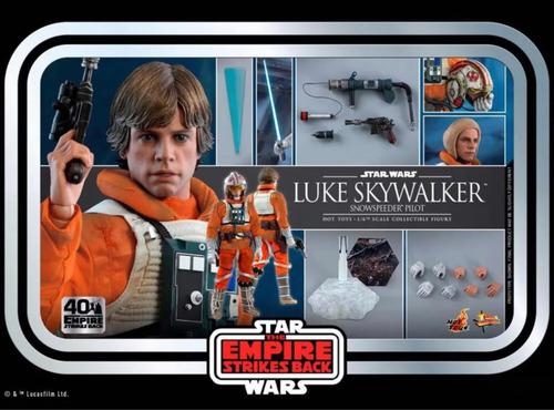 Imagen 2 de 3 de Hot Toys Luke Skywalker Snowspeeder Pilot Star Wars Fpx