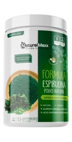 Spirulina Contiene Hierro, Potasio, Calcio Y Vit A 500gramos