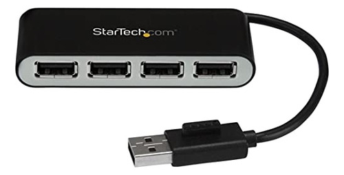 Startech.com Hub Usb 2.0 De 4 Puertos - Alimentado Por Bus U
