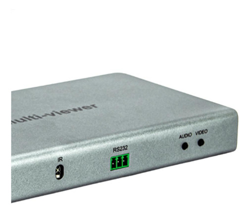 Switch Multi-viewer Hdmi 8x1 Quad Inteligente 4k Kit Com 5