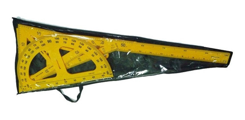 Imagen 1 de 2 de Juego De Geometría Para Pizarra 5 Piezas