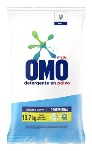 Detergente En Polvo Omo Matic 13.7 Kg