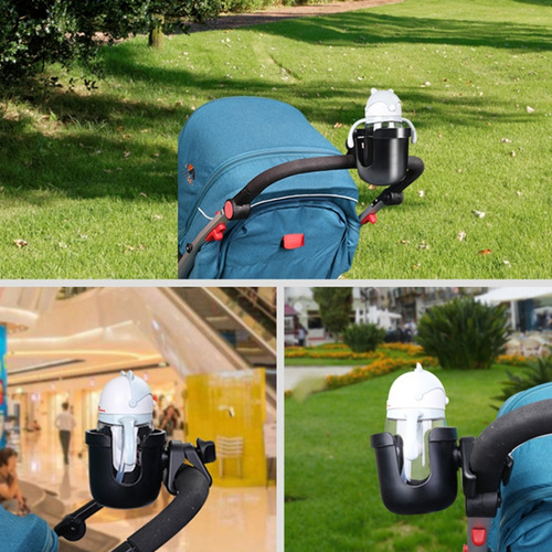 Black J4037 Baby Stroller Bottle Holder