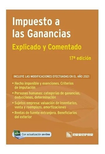 Ganancias Comentado Libro Original Explica Errepar