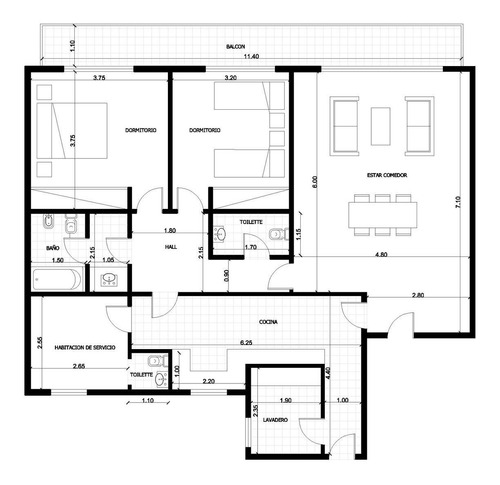 Imagen 25 de 25 de Venta 3 Ambientes Dependencia Y Baulera Belgrano