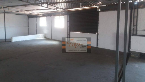Galpão Para Alugar, 400 M² Por R$ 4.150/mês - Jardim São José - São Paulo/sp - Ga0035