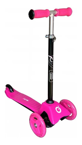 Scooter Rosa Con Luces Para Niña Niño Juguete Patineta