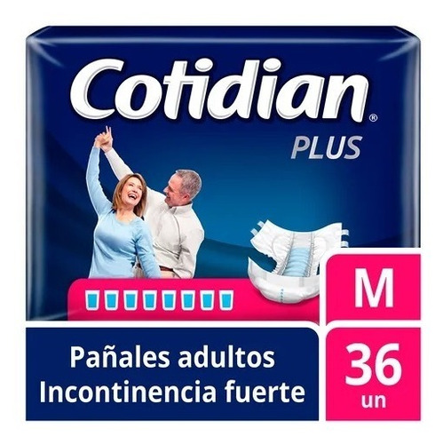 Pañal Adulto Cotidian Plus Mediano X 36 Unidades